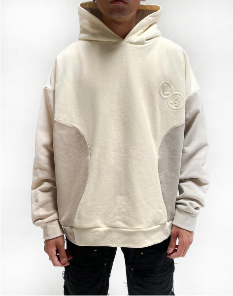 Lifted Anchors Puff Embossed Hoodie