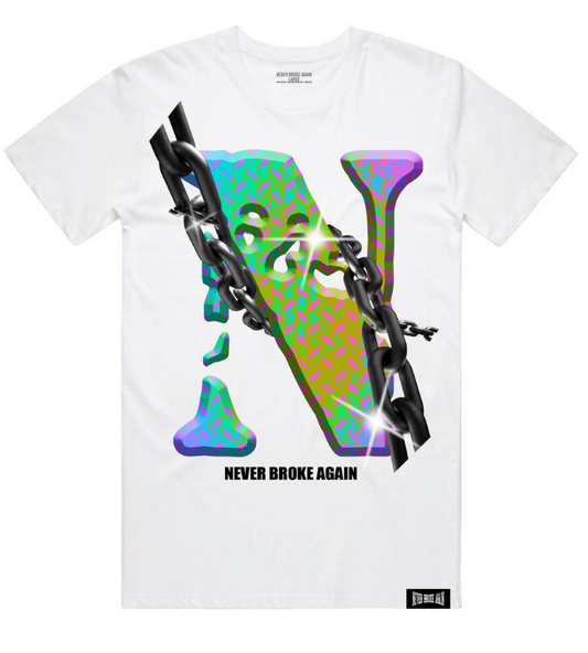 Never Broke Again NBA Youngboy Moto Chains Tee