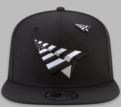 Paper Planes Original Crown Old School Snapback Black Undervisor