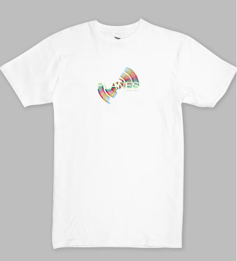Paper Planes Elevate And Amplify Tee White