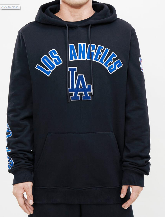 Pro Standard Los Angeles Dodgers Stacked Logo Hoodie