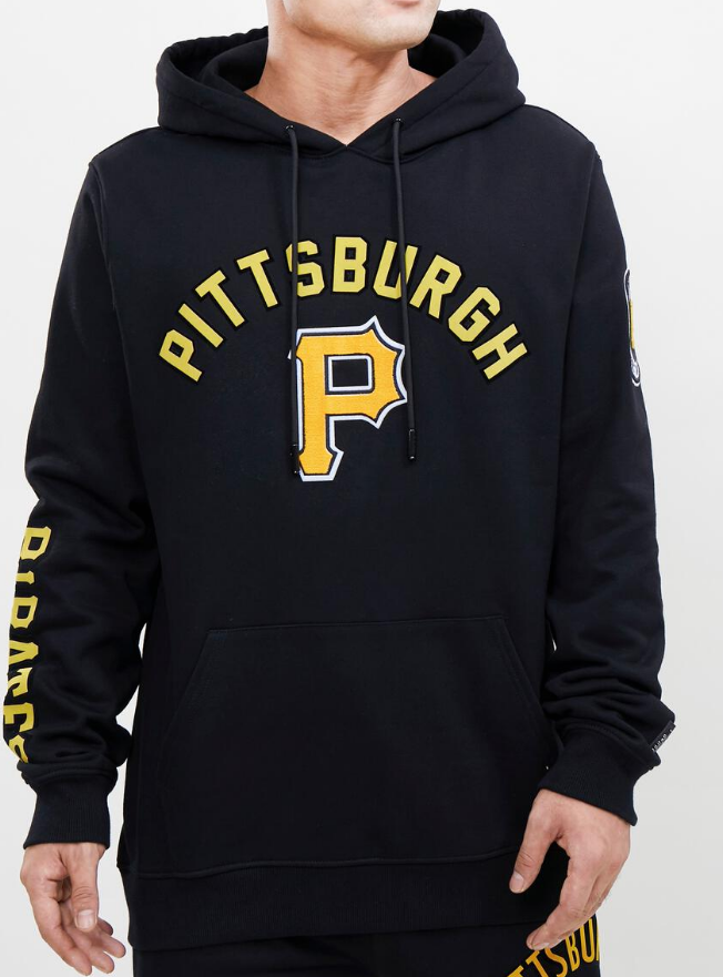 Pro Standard Pittsburgh Pirates Stacked Logo Hoodie