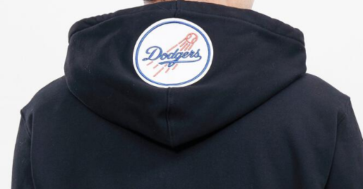 Pro Standard Los Angeles Dodgers Stacked Logo Hoodie