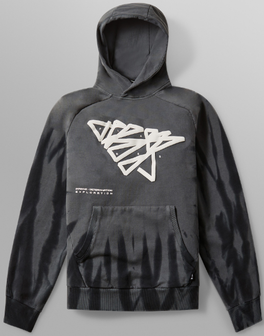 Paper Planes Path To Greatness Tie Dye Hoodie Poppy Seed