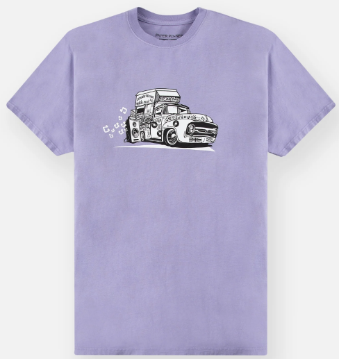 Paper Planes Skylark Records Tee Lilac