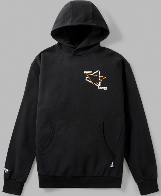 Paper Planes Dedication Hoodie Black