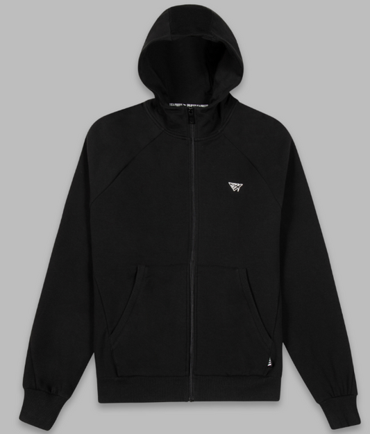 Paper Planes Volume 2 Fleece Zip Hoodie Black