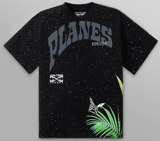 Paper Planes Love's Paradise Oversized Heavyweight Tee Black