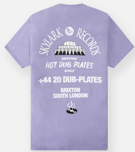 Paper Planes Skylark Records Tee Lilac