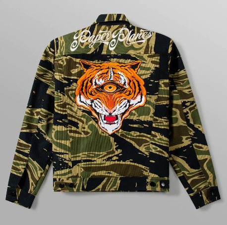 Paper Planes Eye Of The Tiger Trucker Jacket