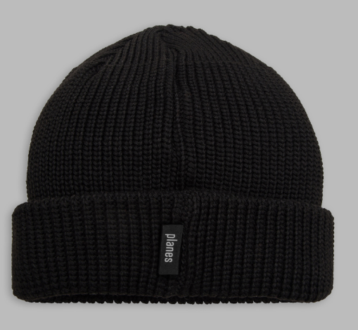 Paper Planes The Wharfman Beanie Black