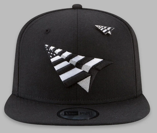 Paper Planes Original Crown Old School Snapback Hat with Black Undervisor