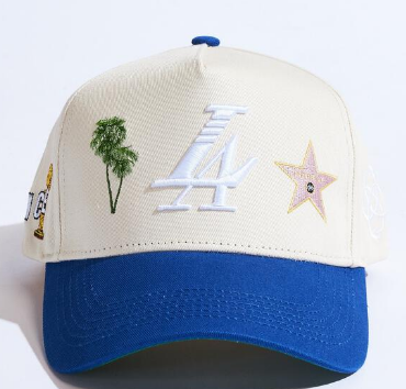 Reference Hat Cali Cream/Blue