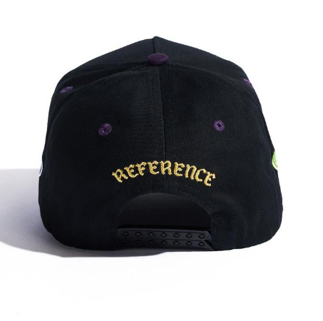 Reference Hat Sunbacks Black/Purple
