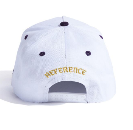 Reference Hat Sunbacks White/Purple
