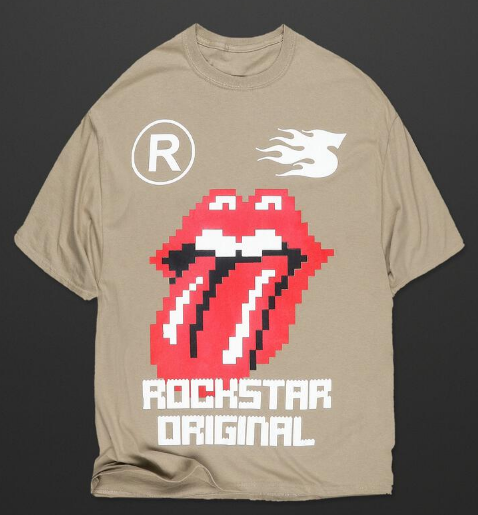 Rockstar Bricky Graphic Tee
