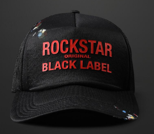 Cassian Black Trucker Hat