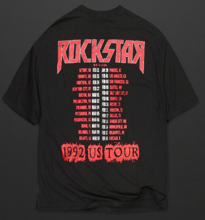 Rockstar Sabbath Printed Tee Black/Red