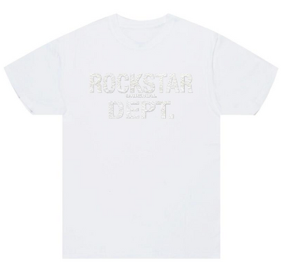 Rockstar Malachai White Graphic Tee