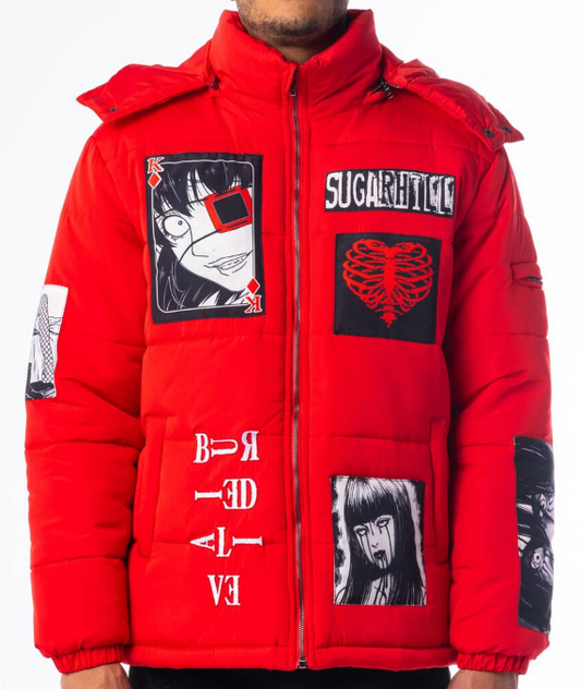 Sugar Hill Buried Alive Puffer Red