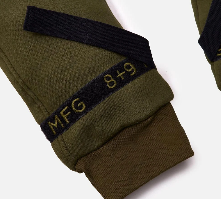 8 & 9 Strapped Up Sweatpants (Olive)