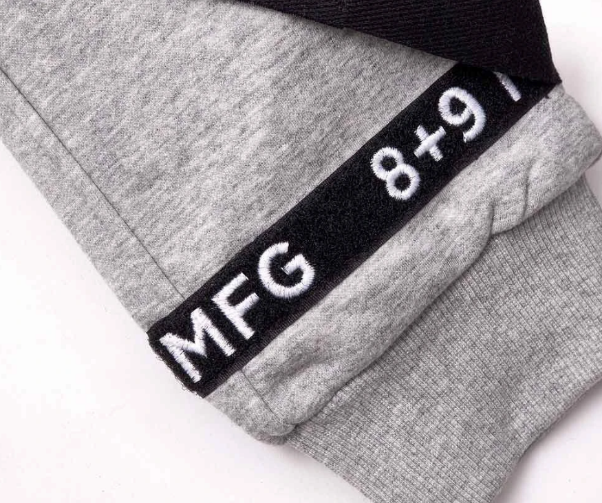 8 & 9 Strapped Up Sweatpants (Heather Grey)