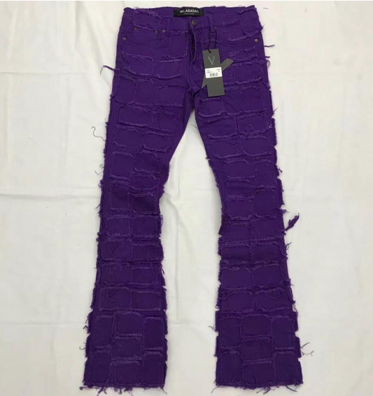 Valabasas Jeans 4444 Stacked Purple