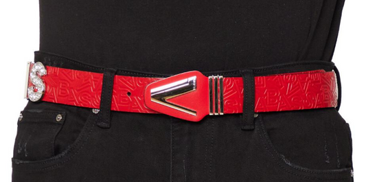 Valabasas Belt Red White