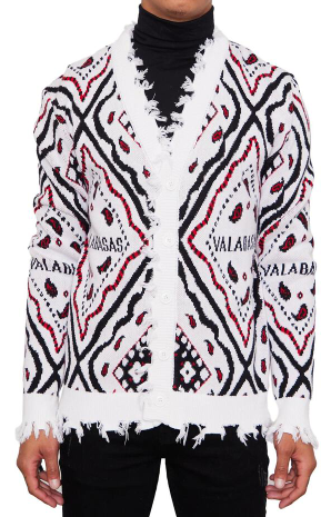 Valabasas Sweater The Pledge White/Red