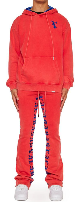 Valabasas Fleece The World Red Royal