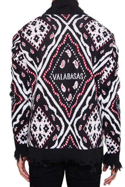 Valabasas The Pledge Sweater Black/Red