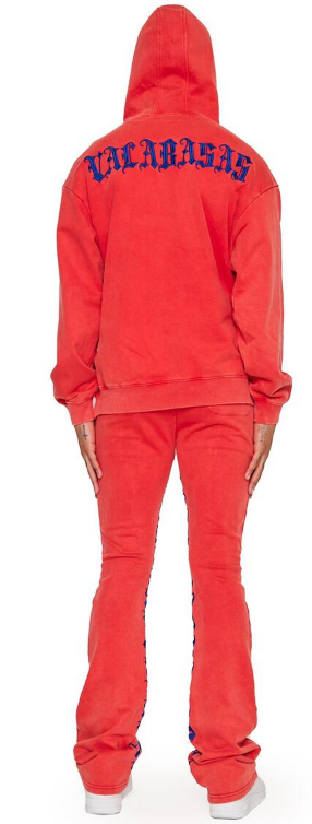 Valabasas Fleece The World Red Royal
