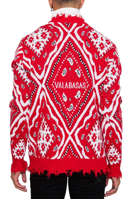 Valabasas Sweater The Pledge Red