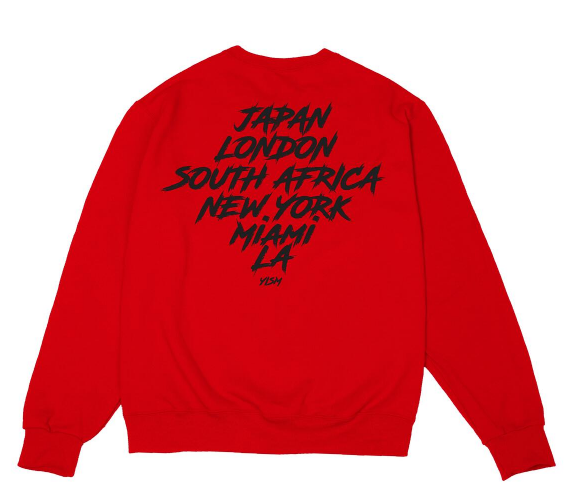 YISM World Tour LS Red